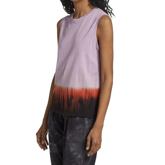 RAQUEL ALLEGRA Graphic Fitted Muscle Tank Size Large - Picture 9 of 9